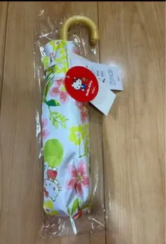 Wpc. ハローキティ 折りたたみ傘 新品未使用タグ付き