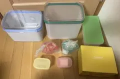 一部新品未使用品　Tupperwareタッパーウェア　7種8個セット