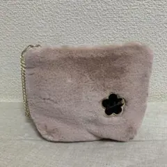 マリークワント　ポーチピンク