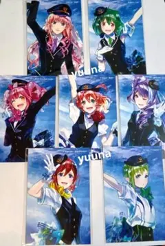 マクロス×リニアL0系 アクリルスタンド アクリルパネル ポストカード