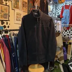 コロンビア　フリース　ブラック　古着