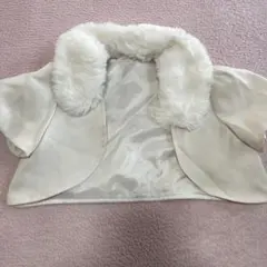 ファー付きボレロ 110 フォーマル　キッズ