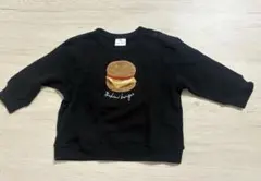 SiShuNon シシュノン　新品未使用　90サイズ　トレーナー　ハンバーガー