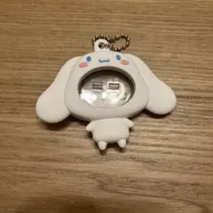 シナモロール顔ハメキーホルダー