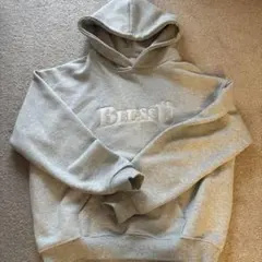 BlessU パーカー グレー