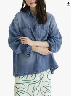 URBAN RESEARCH デニムスキッパーシャツのサムネイル