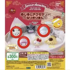 サンリオ　めじるしアクセサリー　なりきりまん