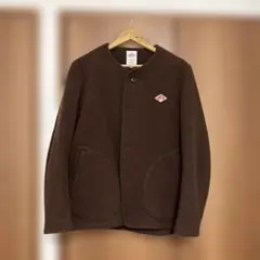 ブラウン ウールモッサジャケット　ダントン　42