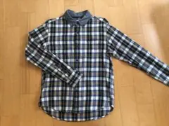 グローバルワーク　チェックシャツ 長袖 Mサイズ