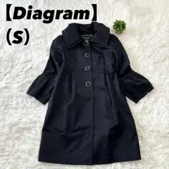 【Diagram ダイアグラム】スプリングコート（36）大ボタン　Aラインのサムネイル