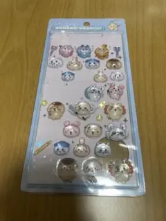 【正規品・お裾分け】ちいかわ みんな ポーズボンボンドロップシール