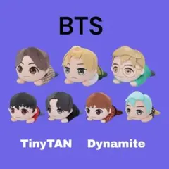 BTS TinyTAN & Dynamite 寝そべりジャンボぬいぐるみセット
