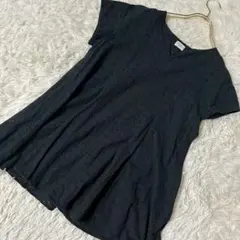 URBAN RESEARCH DOORS 半袖チュニック ブラック oneのサムネイル