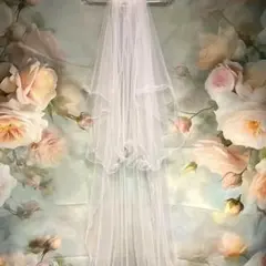 ウェディングベール　ロング3m