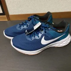 Nike ランニングシューズ ネイビー/ターコイズ