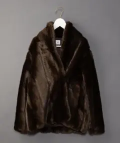 美品 6(ROKU)FAKE FUR CHINA OUTER/コート - メルカリ