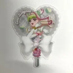 映画　キミとアイドルプリキュア　うちわ型クリアカード