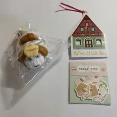 ジブリ ジブリパーク ハウルの動く城 ヒン ぬいぐるみマスコット フレークシールのサムネイル