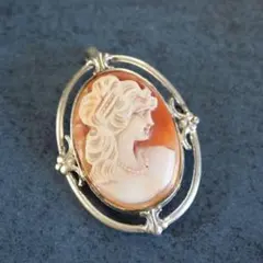 SV835 カメオ ペンダントトップ 女性像