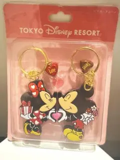 東京ディズニーリゾート ミッキー ミニー ペアキーホルダー