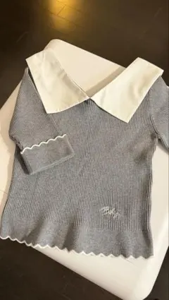 bibiy B. BORDER LOCK KNIT - Mercari | Rakufun - Japan Proxy