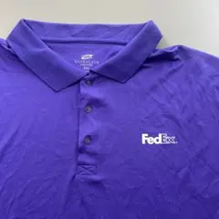 FedEx 紫色 ポロシャツ 2XL