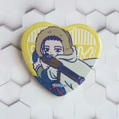 ハート型缶バッジ 尾丸ポルカ 63個 - メルカリ