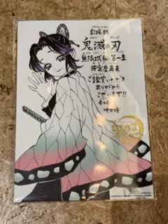 劇場版 映画 鬼滅の刃 無限城編 猗窩座再来 入場者特典 第11弾　胡蝶しのぶ