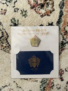 嵐のワクワク学校　ピンバッチ