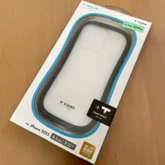 iPhone 15 Pro耐傷・耐衝撃ハイブリッドケース ダークグレー