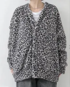 journal standard luxe ファーフリース Vネックカーディガン