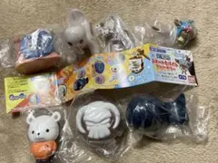 ONE PIECE アニメロゴライト ラブーン ベポ フィギュア 4点セット 