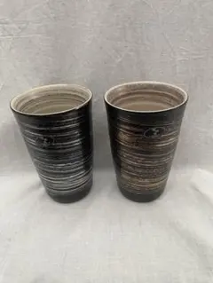 新品未使用　有田焼　湯呑み　ペア