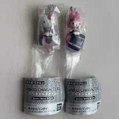 【匿名配送】サンリオキャラクターズ 平成ギャルチャーム キティ マイメロ セット
