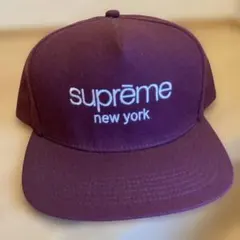 supreme バーガンディ キャップのサムネイル