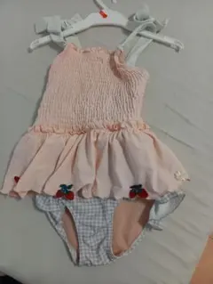 130cm 女の子用ワンピース水着