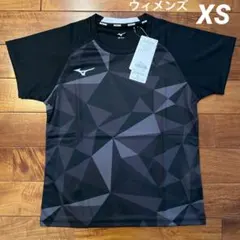 No.5082 MIZUNO ミズノ シャツ ブラック XS テニス ウェアのサムネイル
