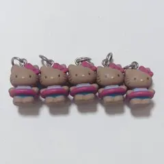 【レア】日焼けキティ ミニチャーム まとめ売り