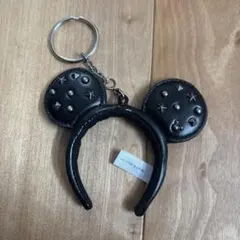 ディズニー Disney ミッキー カチューシャキーホルダー スタッズ