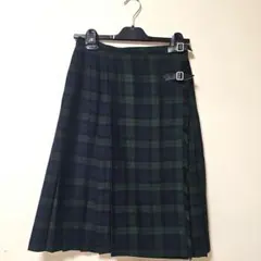 ローリーズファーム チェック柄 グリーン プリーツスカート 送料込み