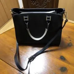 GIANNI NOTARO ブラックトートバッグ