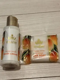 お値下げ　新品未使用Marie organics ボディクリーム＆バーソープのサムネイル