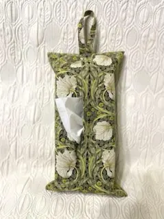 ハンドメイド　ティッシュボックスカバー