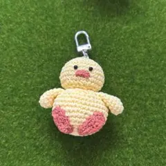 あみぐるみ キーホルダー ひよこ かぎ編み 編み物 ハンドメイド