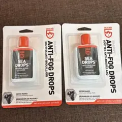 【新品未使用】SEA DROPS シードロップ ダイビング用 曇り止め 2個
