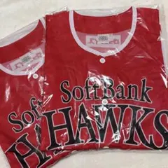 ソフトバンクホークス　2枚セットSoftBankHawksユニフォーム　Lサイズ