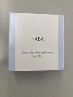 未使用品　HABA さらさらしっとりパウダー ホワイトのサムネイル