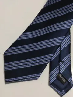 JOHN PEARSE ネイビー ストライプ ネクタイ