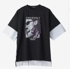Avail メッシュTシャツ 半袖 ブラック
