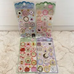 ブローチシール　4種セット